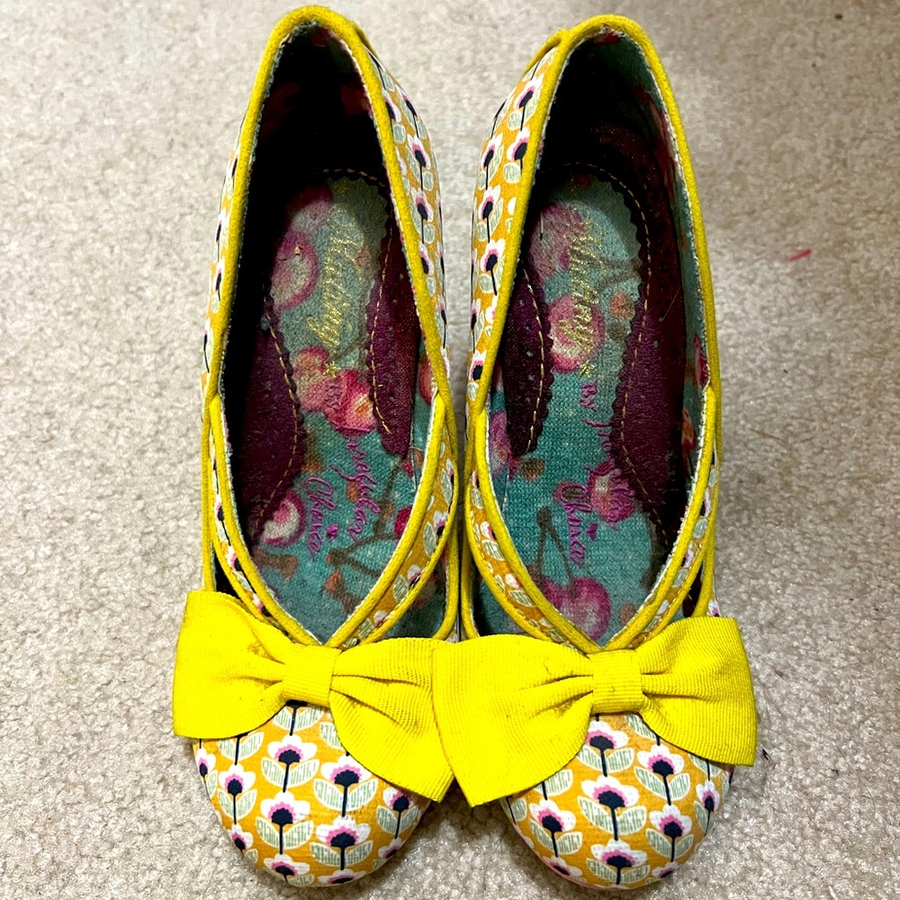 Mutiny by Irregular Choice Tea Party Floral Shoes